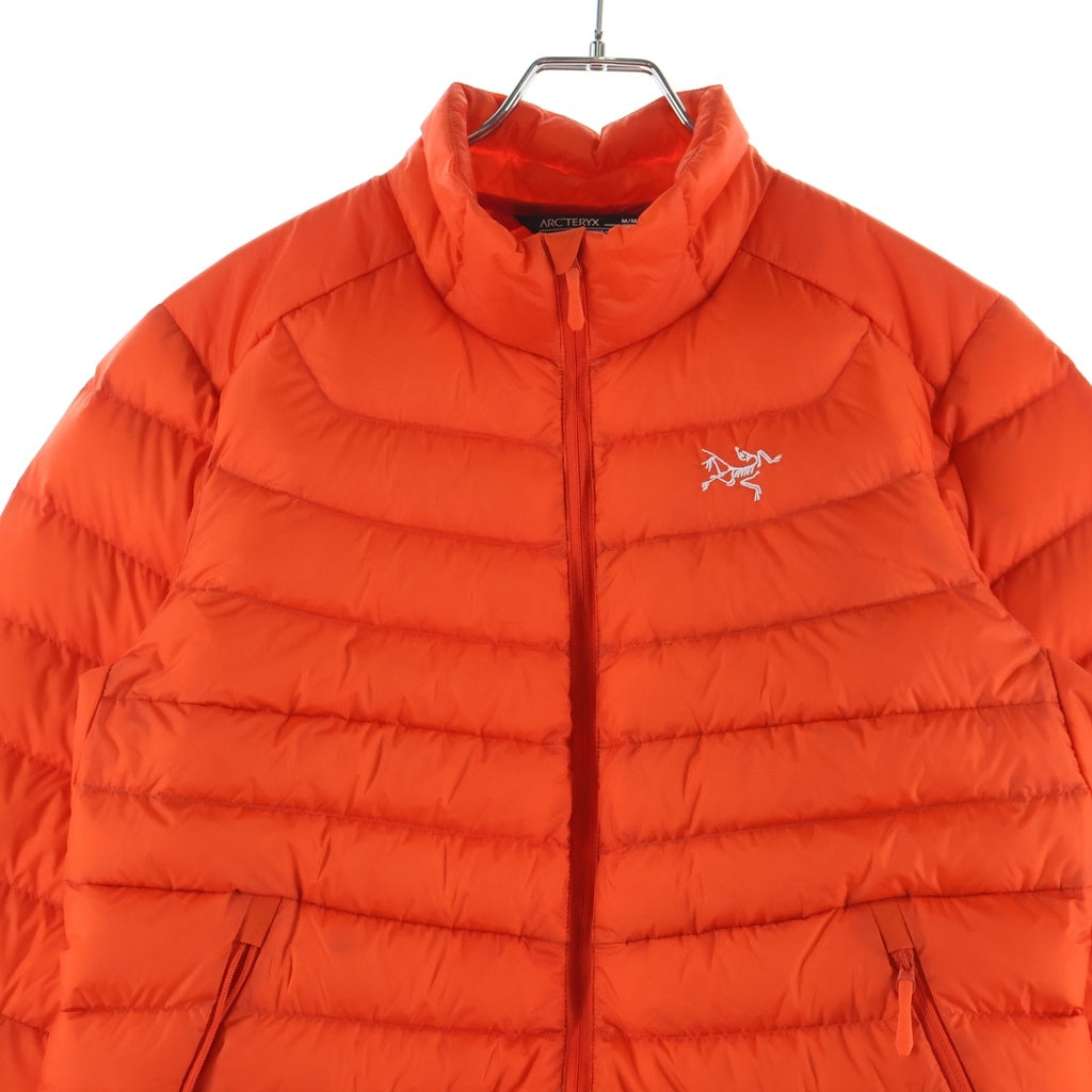ARC'TERYX(アークテリクス) 25AW CERIUM JACKET 始祖鳥 ロゴエンブロイダリー ジップアップ ダウン セリウムジャケット レディース オレンジ X000010584