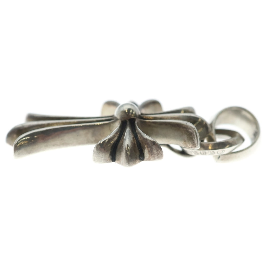 CHROME HEARTS(クロムハーツ) CH CRS SML W/BALE Wベイル スモールCHクロス ペンダントトップ シルバー BCA218