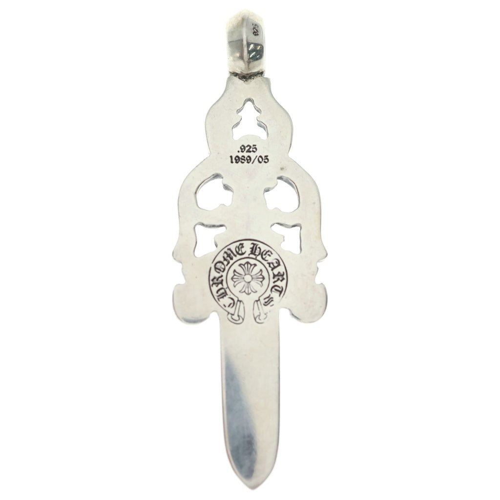 CHROME HEARTS(クロムハーツ) LARGE DAGGER ラージダガーペンダントトップ シルバー BCA282
