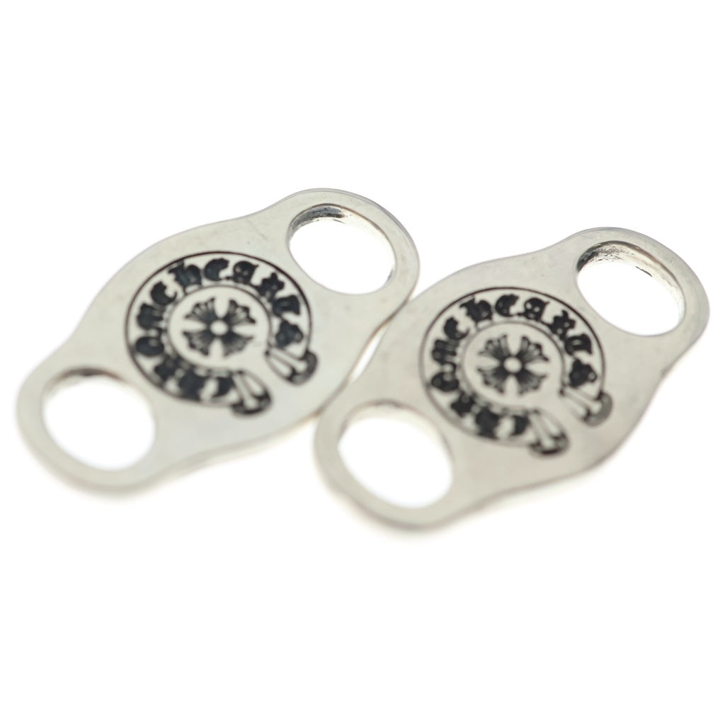 CHROME HEARTS(クロムハーツ) SHOELACE SET V1 シューレース デュブレ 2個セット シルバー BCA313