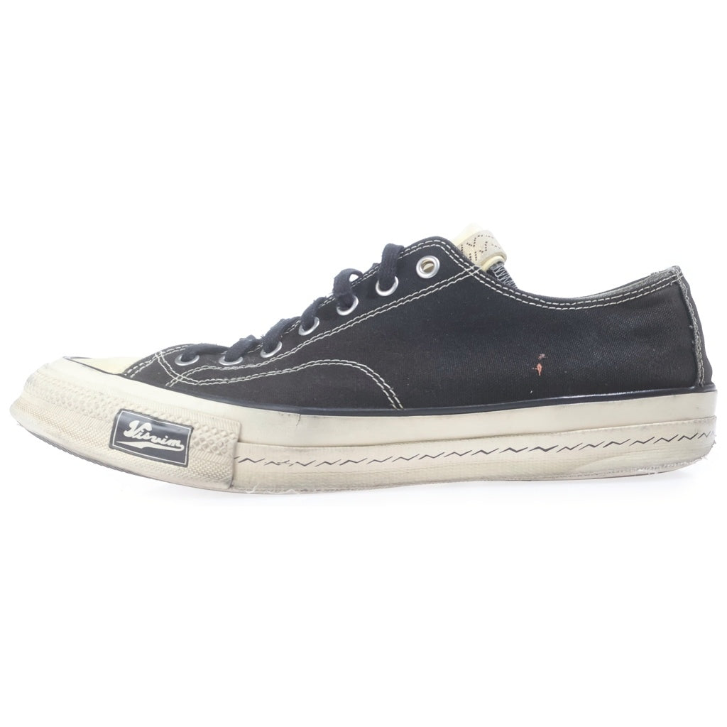 VISVIM(ヴィスヴィム) SKAGWAY LO スカグウェイ キャンバス ローカット スニーカー ブラック