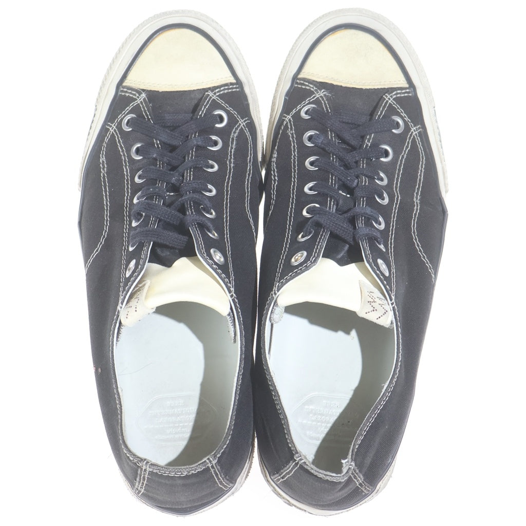VISVIM(ヴィスヴィム) SKAGWAY LO スカグウェイ キャンバス ローカット スニーカー ブラック