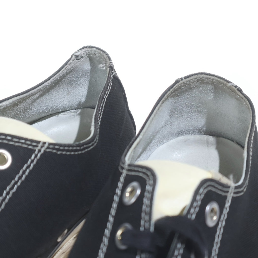 VISVIM(ヴィスヴィム) SKAGWAY LO スカグウェイ キャンバス ローカット スニーカー ブラック