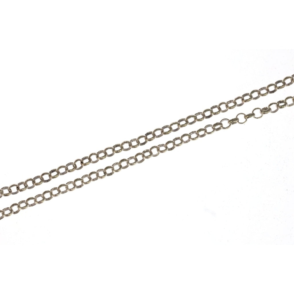 CHROME HEARTS(クロムハーツ) NECKCHAIN R20 ロールチェーンネックレス 20inch シルバー BCA084