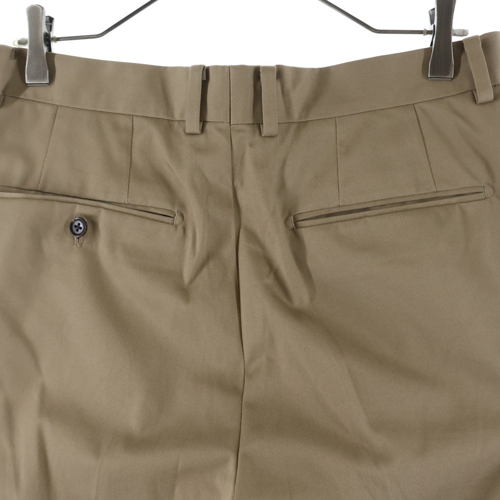WACKO MARIA(ワコマリア) 25SS PLEATED TROUSERS TYPE-2 プリーツド トラウザーズ スラックスパンツ ベージュ 25SSE-WMP-TR01