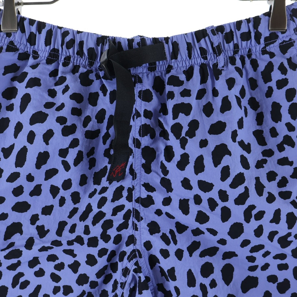 WACKO MARIA(ワコマリア) 23SS ×GRAMICCI LEOPARD SHORT グラミチ レオパード ナイロンショーツ ハーフパンツ ブルー GMP3-S3022