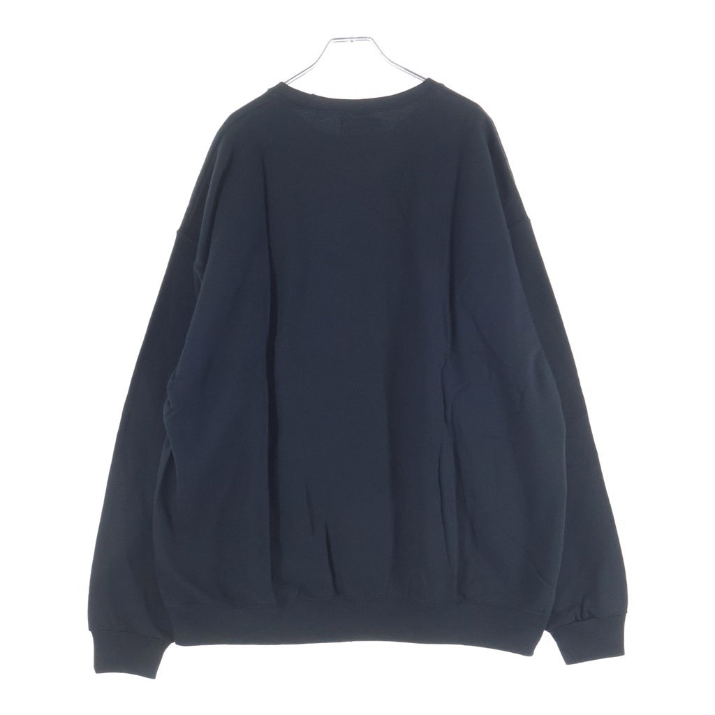 WACKO MARIA(ワコマリア) 24SS ×RESERVOIR DOGS CREW NECK SWEAT SHIRT TYPE-3 レザボア ドッグス クルーネックスウェットトレーナー ブラック RD-WM-SS15