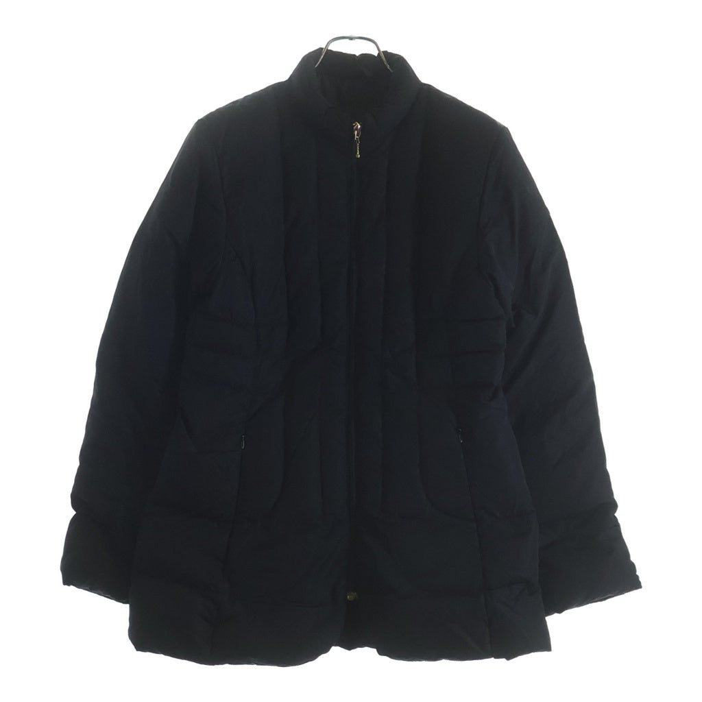 MONCLER(モンクレール) ジップアップ ミドル ナイロン ダウンコート ジャケット レディース ブラック 220-093-45344-00