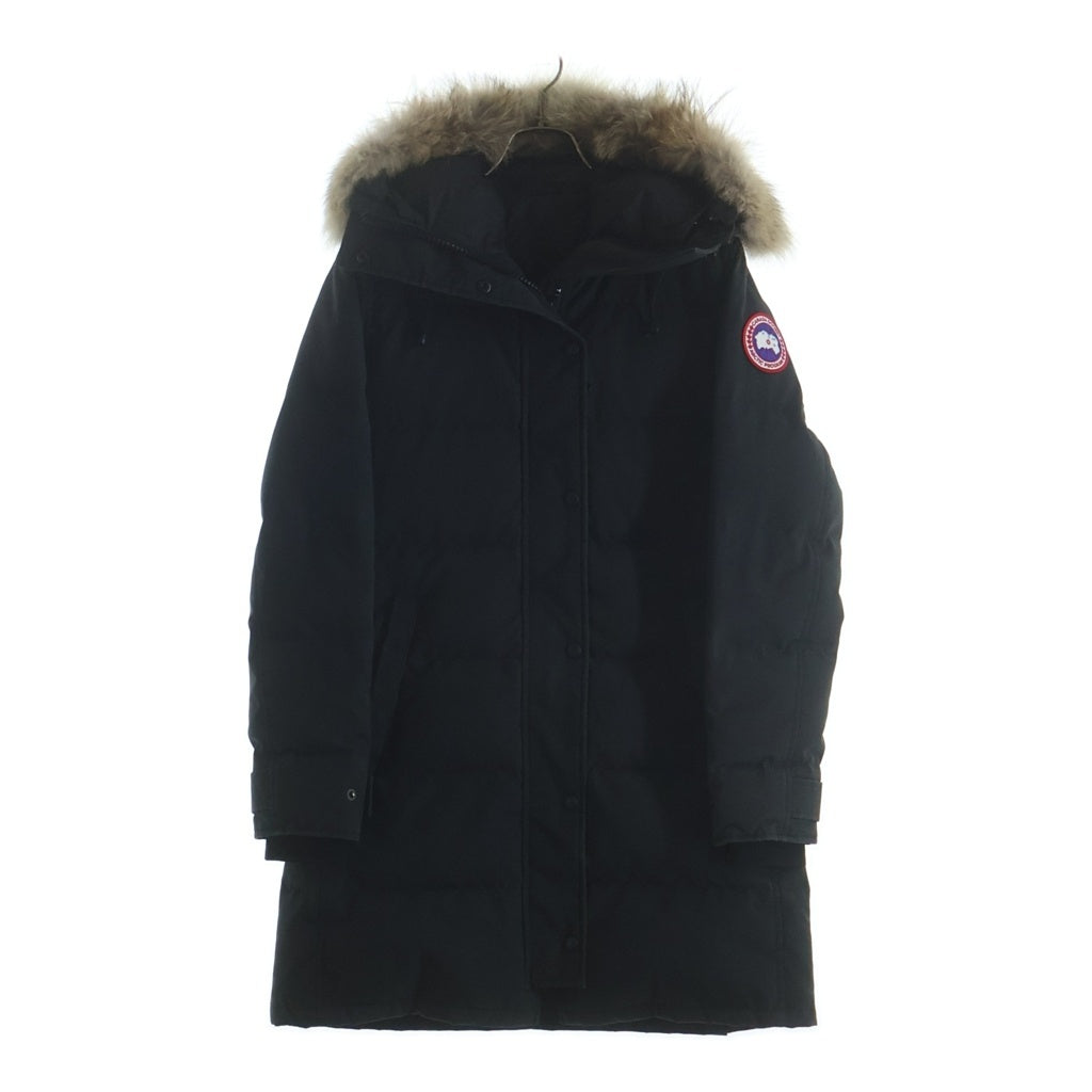 CANADA GOOSE(カナダグース) SHELBURNE PARKA シェルバーンパーカ ファーフーデッド ダウンコート ジャケット レディース ブラック 3802LA