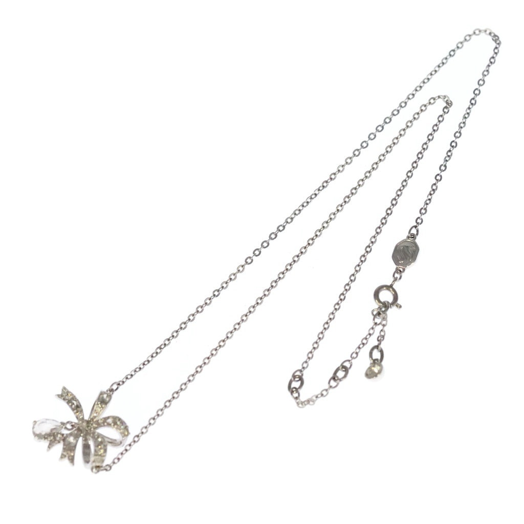 SWAROVSKI(スワロフスキー) VOLTA ボルタ リボン ネックレス シルバー 5647583 レディース
