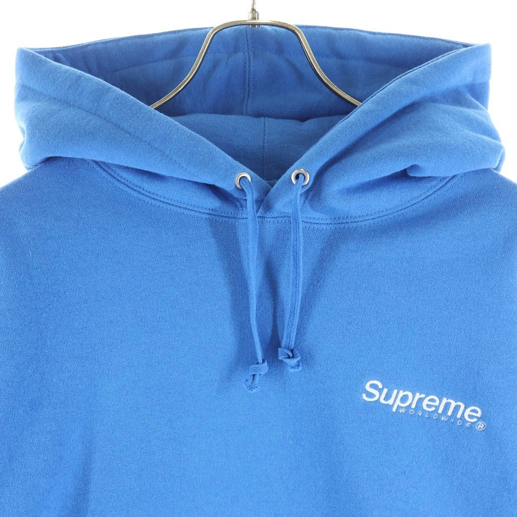 SUPREME(シュプリーム) 23SS WORLDWIDE HOODED SWEATSHIRT ワールドワイドフーディ スウェットシャツ ブルー