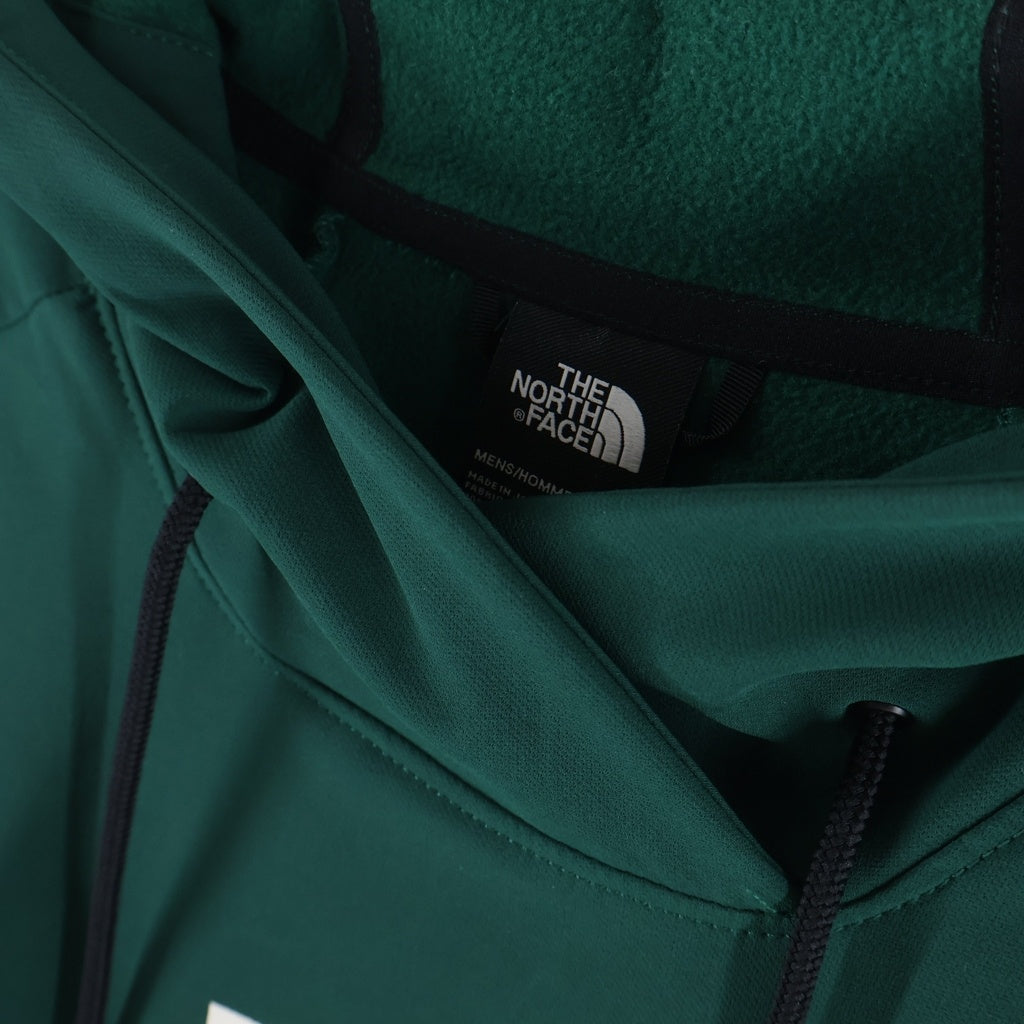 THE NORTH FACE(ザノースフェイス) TEKNO LOGO HOODIE テクノロゴフーディ プルオーバーパーカー グリーン NF0A3M4E