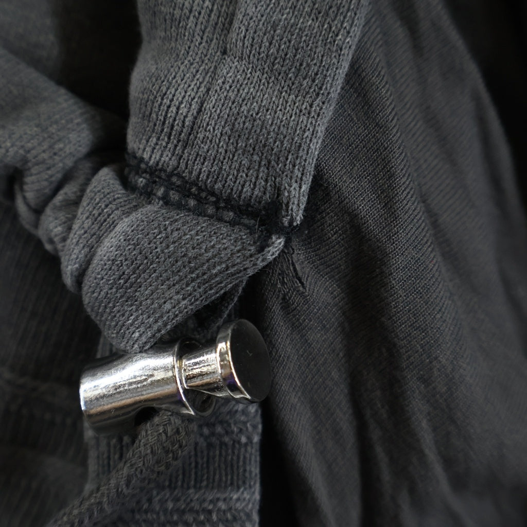 DIESEL(ディーゼル) D-ROLOCK Dローロック ロゴエンブロイダリー フリル ハーフジップスウェットワンピース グレー A10528 レディース