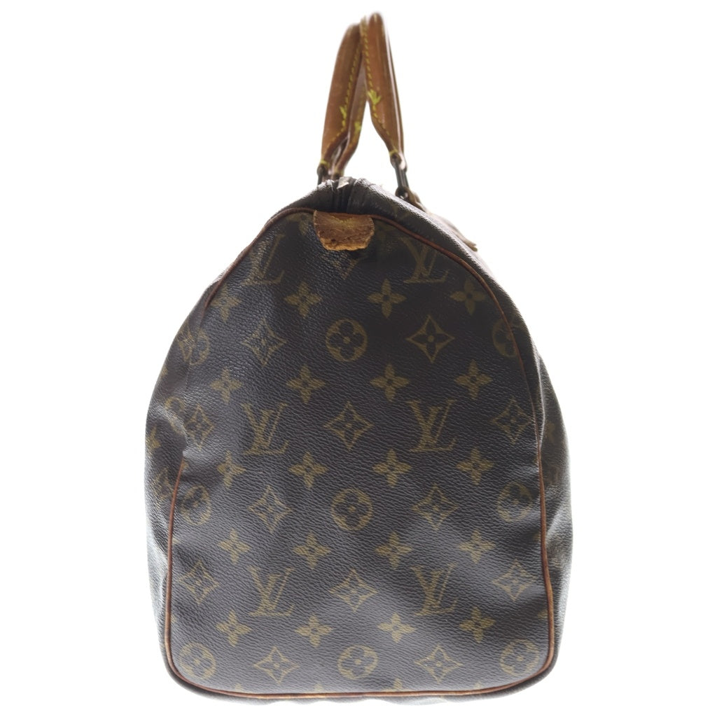 LOUIS VUITTON(ルイヴィトン) モノグラム スピーディ40 PVC レザー ハンドバッグ ブラウン VI881 レディース