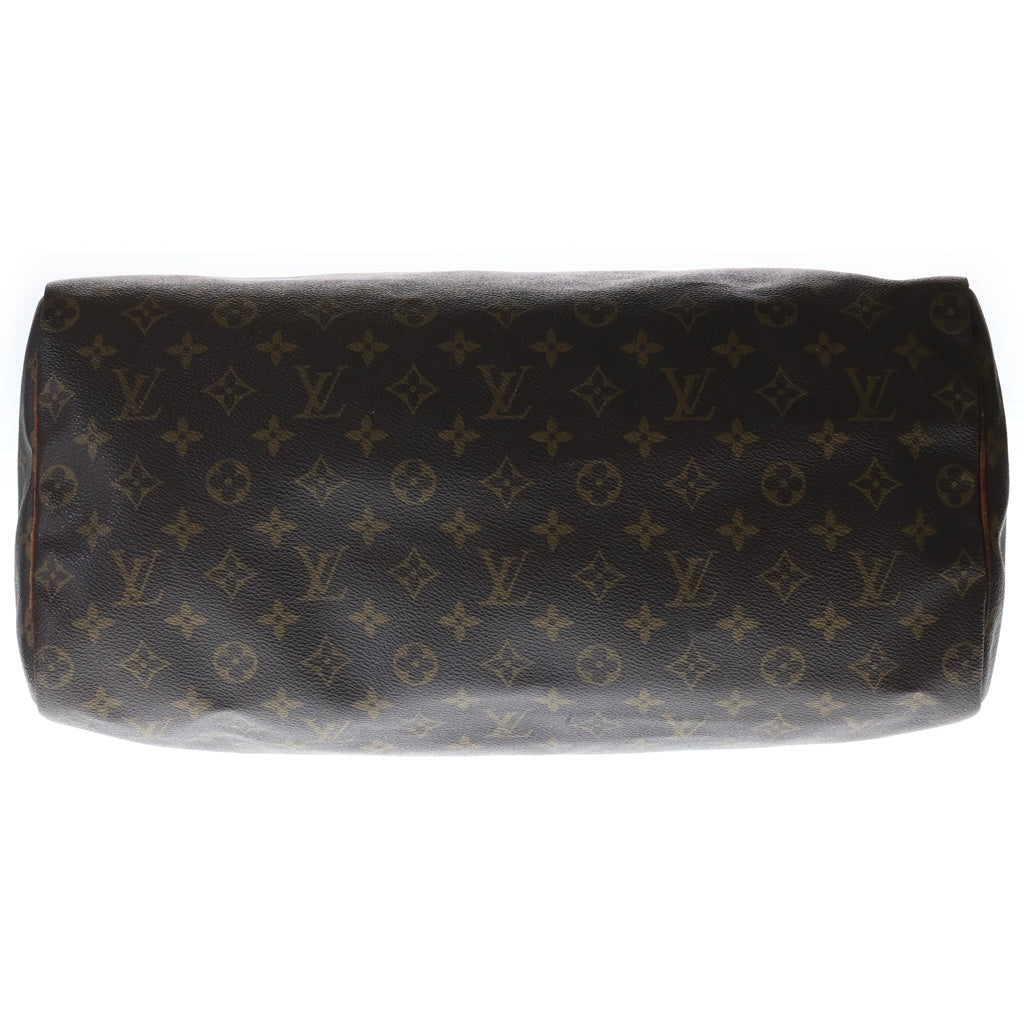 LOUIS VUITTON(ルイヴィトン) モノグラム スピーディ40 PVC レザー ハンドバッグ ブラウン VI881 レディース