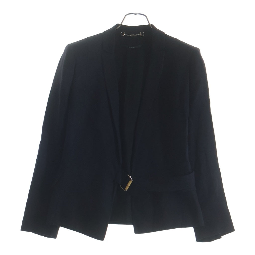 GUCCI(グッチ) バンブー ベルトラップ テーラードジャケット レディース ブラック 257508 ZJ403