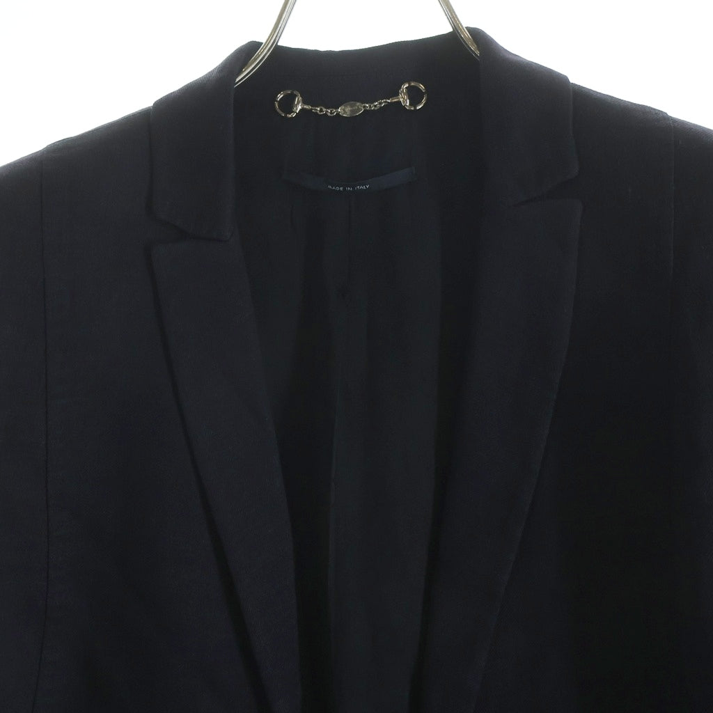 GUCCI(グッチ) バンブー ベルトラップ テーラードジャケット レディース ブラック 257508 ZJ403