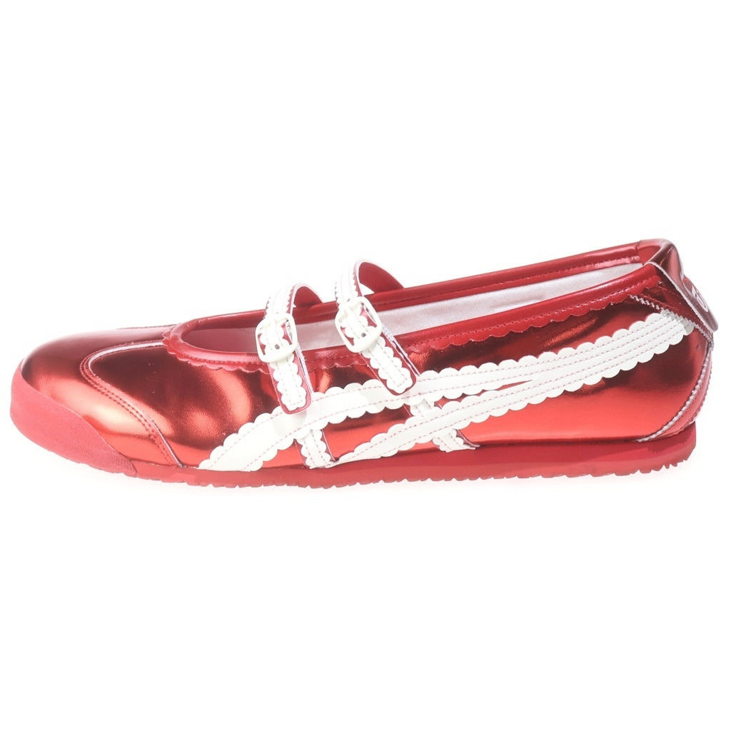 Onitsuka Tiger(オニツカタイガー) MEXICO 66 TGRS メキシコ66 メタリック ローカットスニーカー レッド US11/27.5cm 1182A708