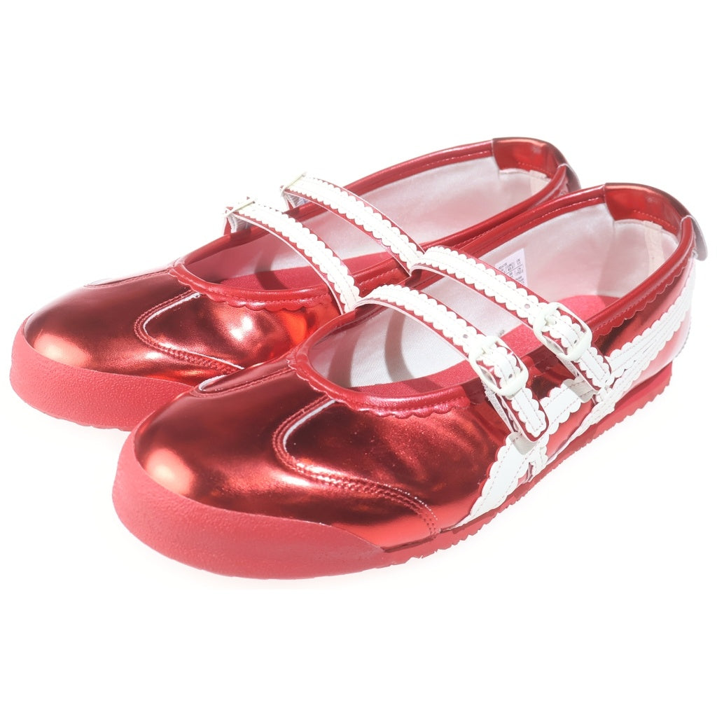 Onitsuka Tiger(オニツカタイガー) MEXICO 66 TGRS メキシコ66 メタリック ローカットスニーカー レッド US11/27.5cm 1182A708