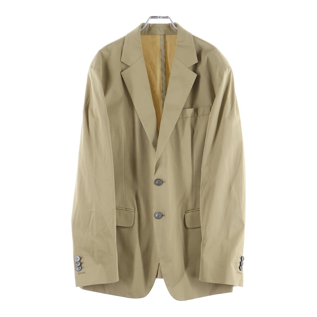 DSQUARED2(ディースクエアード) コットン シングル2Bテーラードジャケット スラックスパンツ セットアップ ベージュ S74FT0395