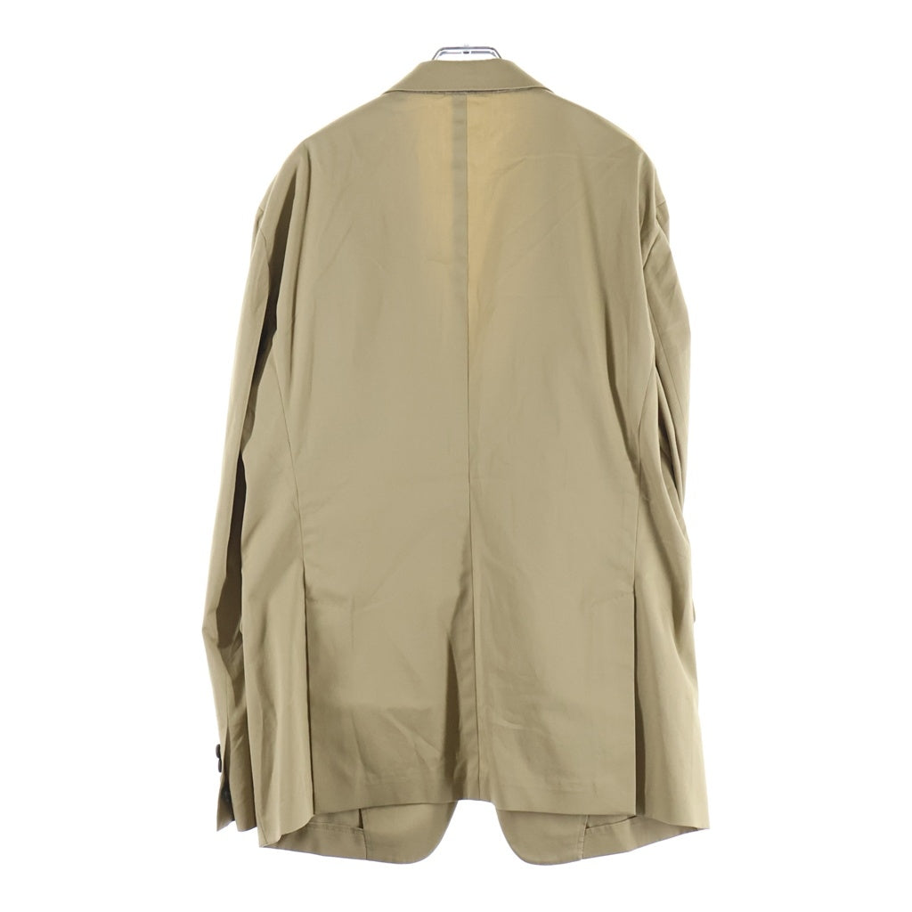 DSQUARED2(ディースクエアード) コットン シングル2Bテーラードジャケット スラックスパンツ セットアップ ベージュ S74FT0395