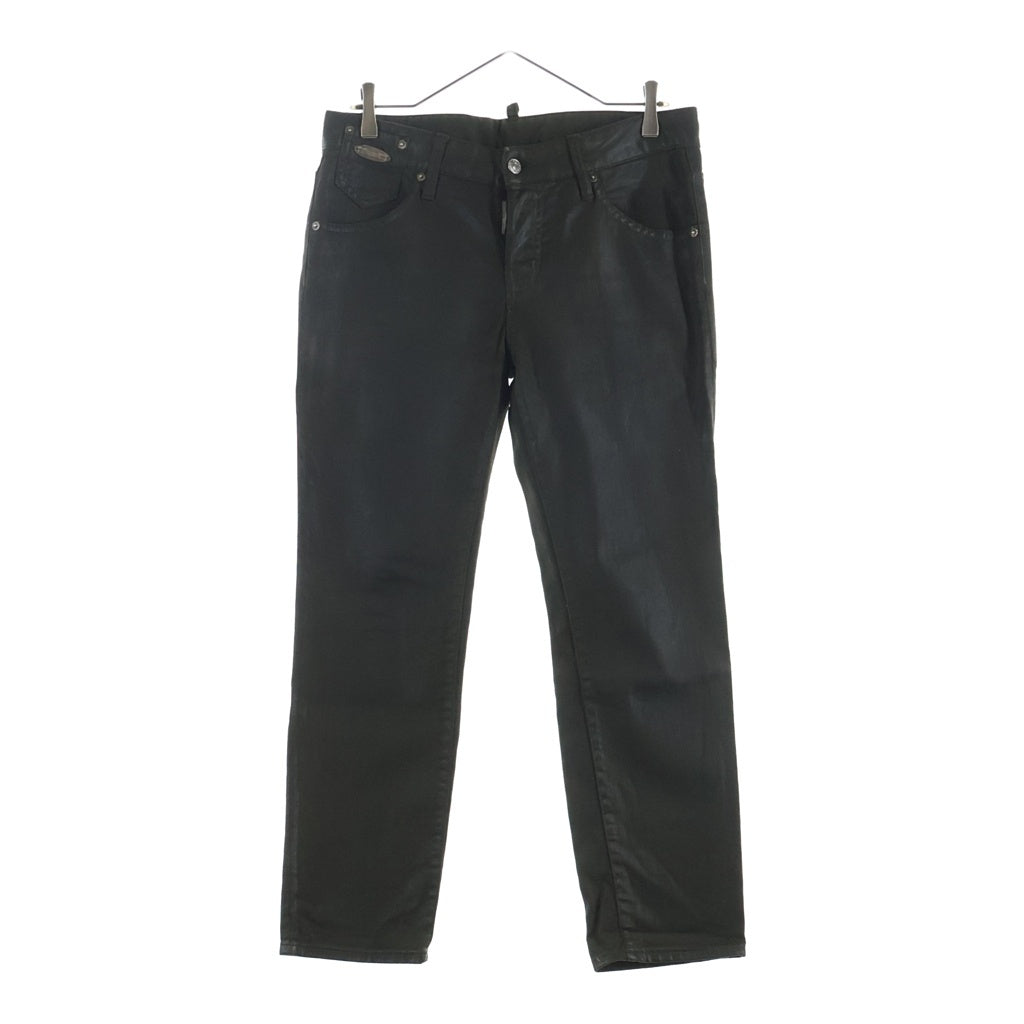 DSQUARED2(ディースクエアード) コーティング スキニーデニムパンツ カーキ S72LA0446