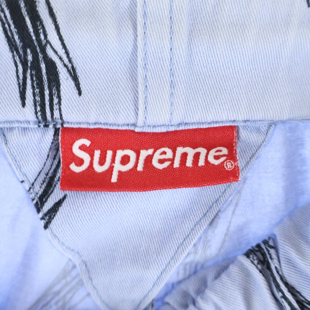 SUPREME(シュプリーム) 15AW Razorwire Pant レイザーワイヤー イージー ジョガーパンツ ブルー