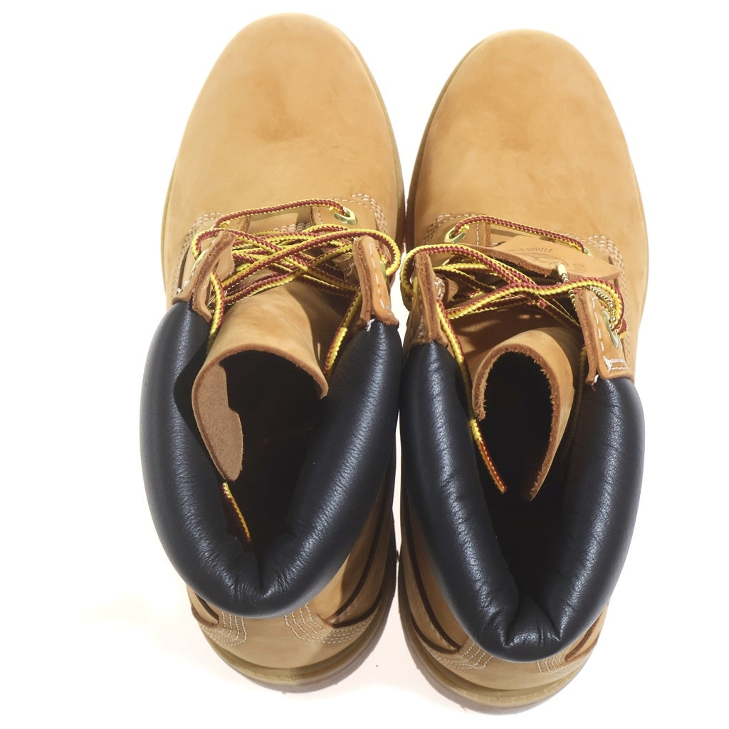 Timberland(ティンバーランド) 6 INCH PREMIUM WATERPROOF BOOT 6インチ プレミアム ウォータープルーフ ハイカットブーツ ブラウン 10061