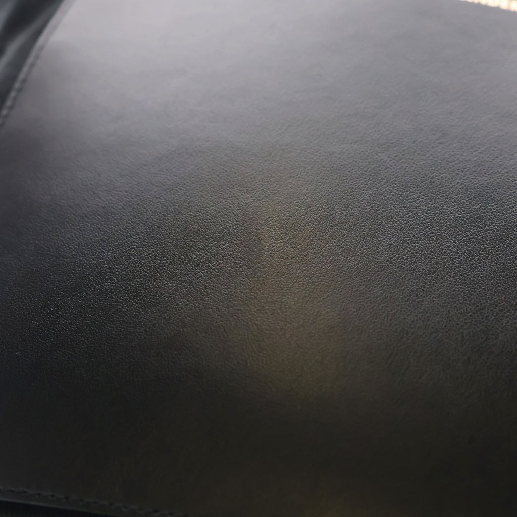 JIL SANDER(ジルサンダー) WANDER TOTE SM ワンダー リネンキャンバス レザー トートバッグ ブラック J07WC0009 レディース