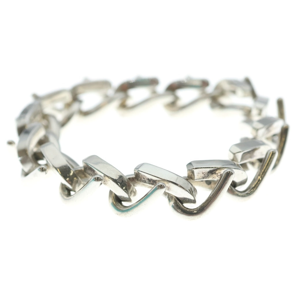 TIFFANY & Co.(ティファニー) FORGE LARGE LINK フォージラージリンク ブレスレッド シルバー