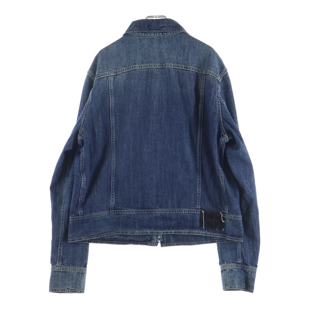 OUR LEGACY(アワーレガシー) 24AW VINTAGE DENIM TRUCKER JACKET ヴィンテージデニム ジップアップ トラッカージャケット インディゴ M4245TW