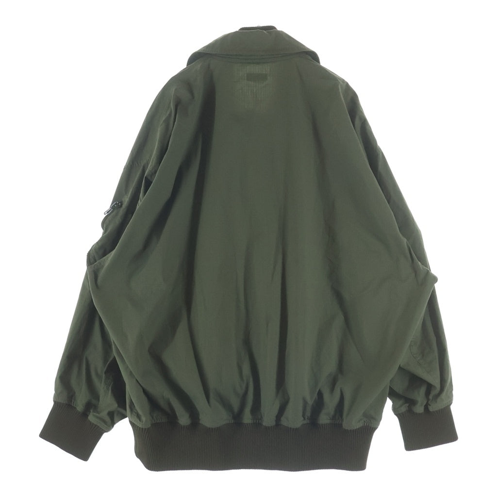 kolor BEACON(カラービーコン) 24SS RIPSTOP MILITARY BLOUSON JACKET リップストップ ミリタリー ブルゾン ジャケット カーキ 24SBM-G05142