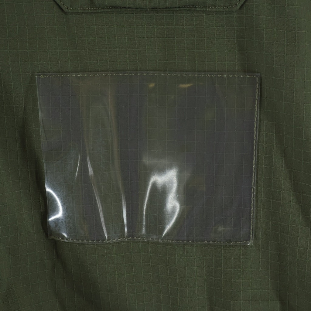 kolor BEACON(カラービーコン) 24SS RIPSTOP MILITARY BLOUSON JACKET リップストップ ミリタリー ブルゾン ジャケット カーキ 24SBM-G05142