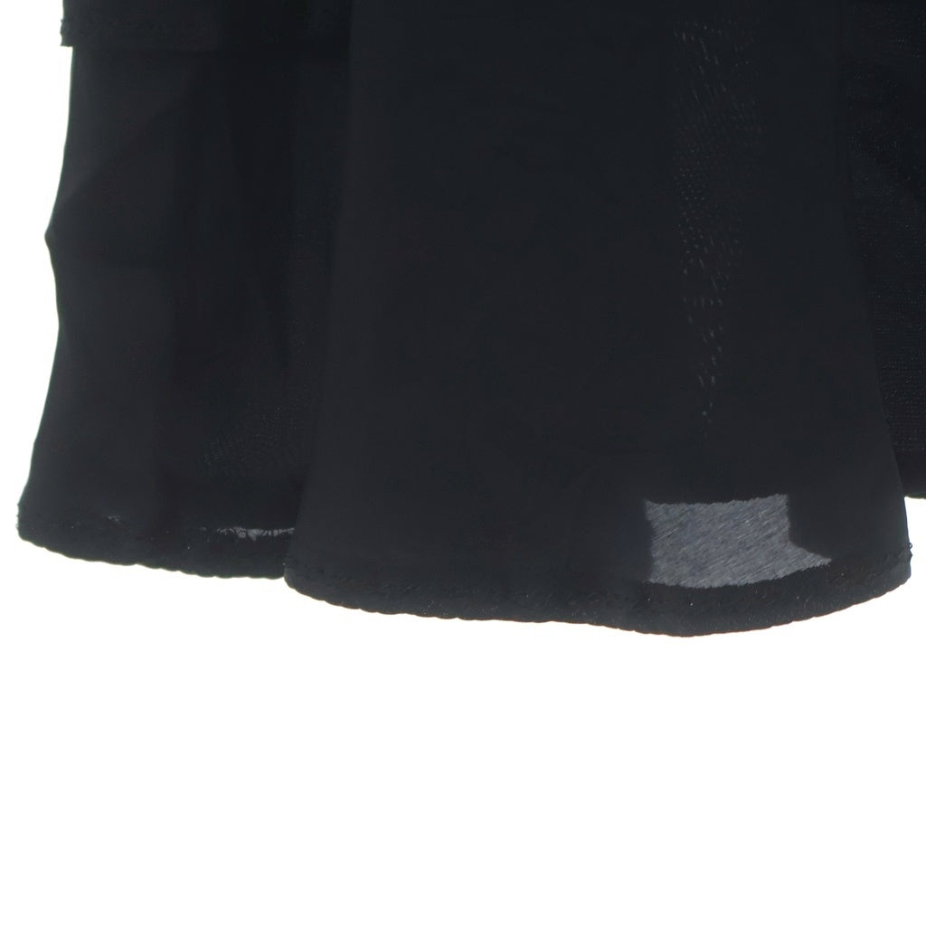 tricot COMME des GARCONS(トリコ コム デ ギャルソン) 07AW AD2007 キュプラ ティアード スカート レディース ブラック TT-S019