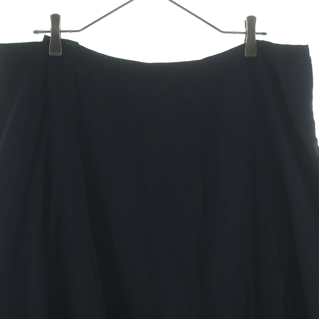 tricot COMME des GARCONS(トリコ コム デ ギャルソン) 98SS AD1998 コットン 切替 インサイドアウト ロングスカート レディース ブラック TS-02027M
