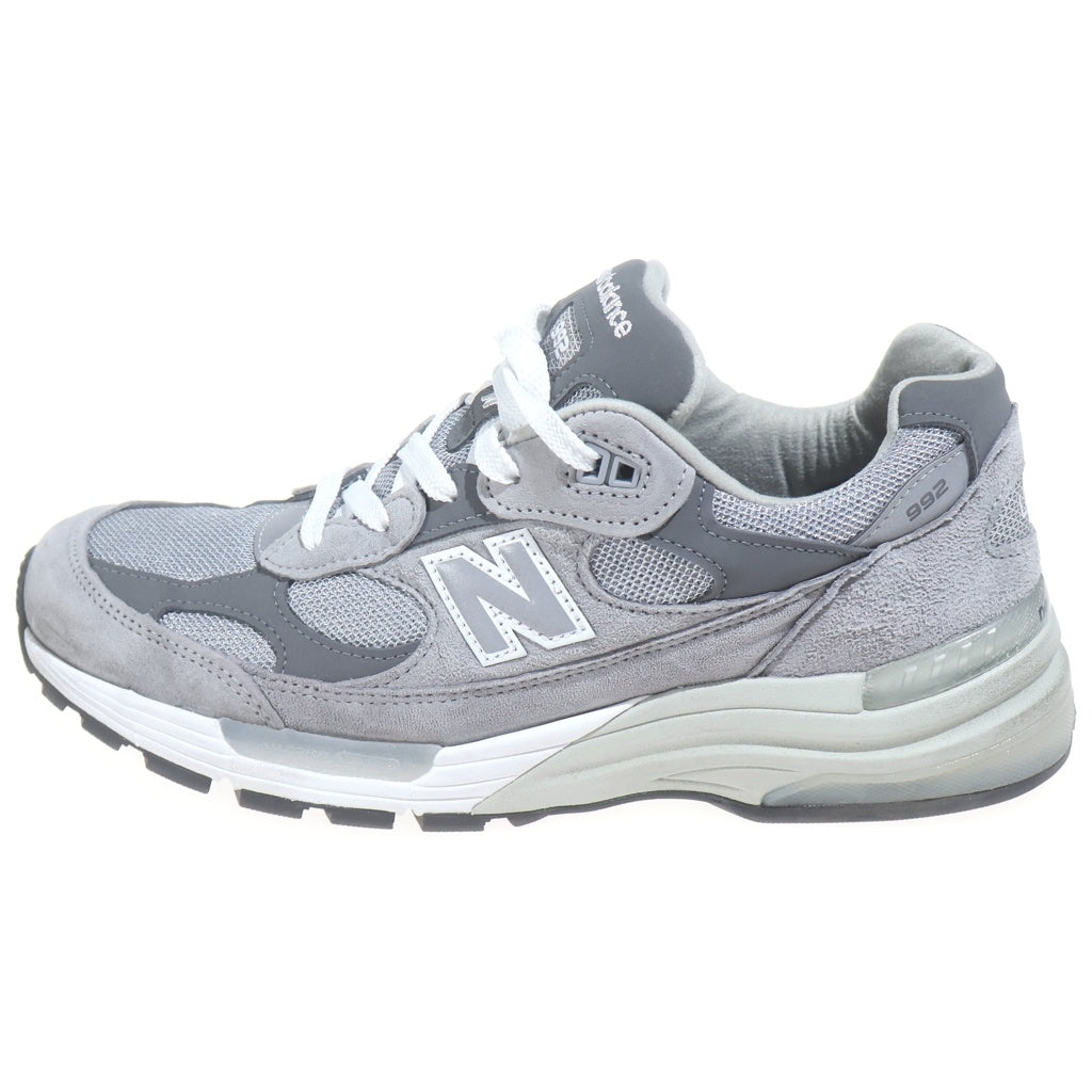 New Balance(ニューバランス) U992GY スウェード メッシュ ローカットスニーカー グレー US9.5/27.5cm