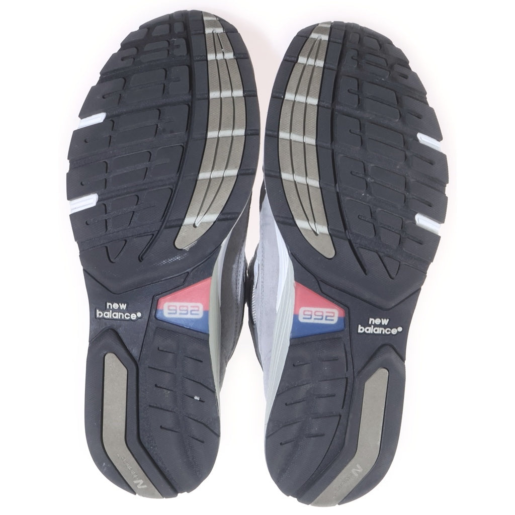 New Balance(ニューバランス) U992GY スウェード メッシュ ローカットスニーカー グレー US9.5/27.5cm