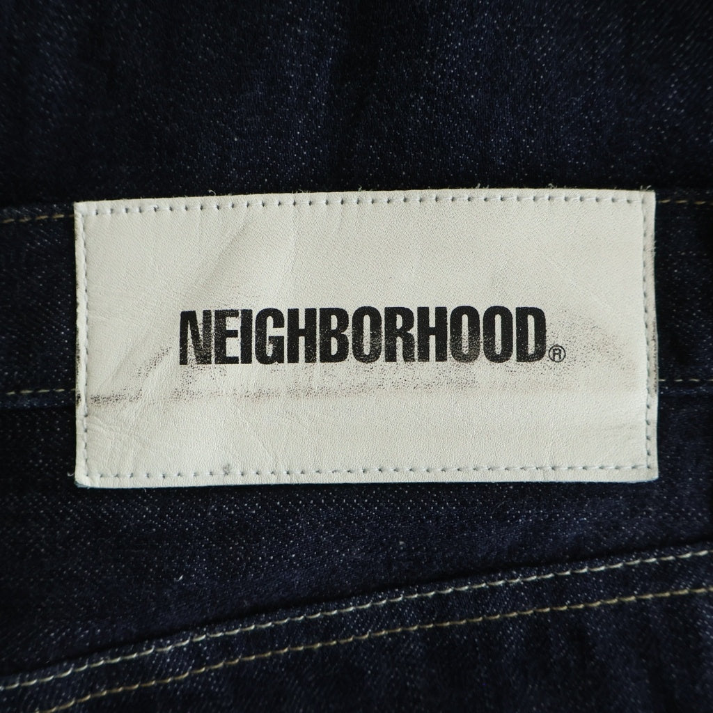 NEIGHBORHOOD(ネイバーフッド) 24SS RIGID DENIM DP WIDE PANTS リジッド デニム ワイドパンツ インディゴ 241XBNH-PTM01