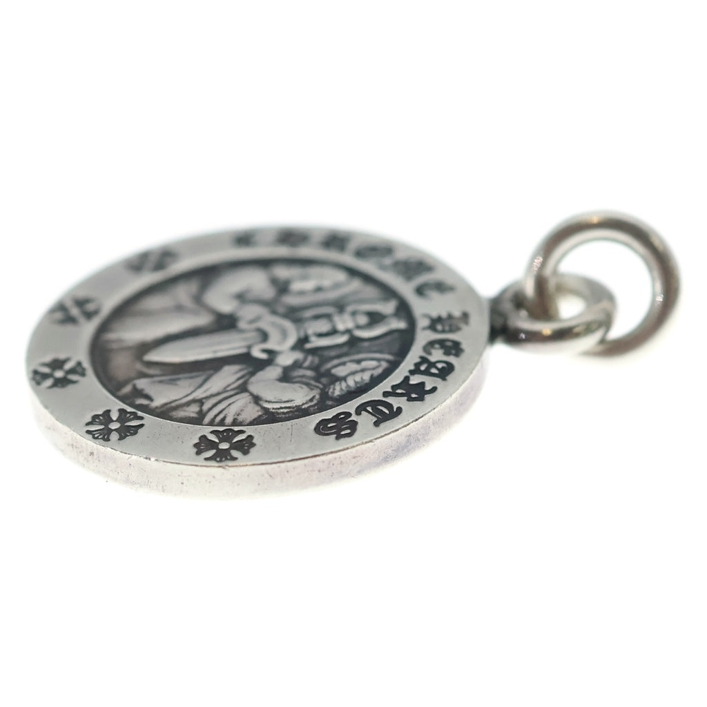 CHROME HEARTS(クロムハーツ) CHRM ANGL MDL V2 エンジェルメダルチャーム ペンダントトップ シルバーBCA229