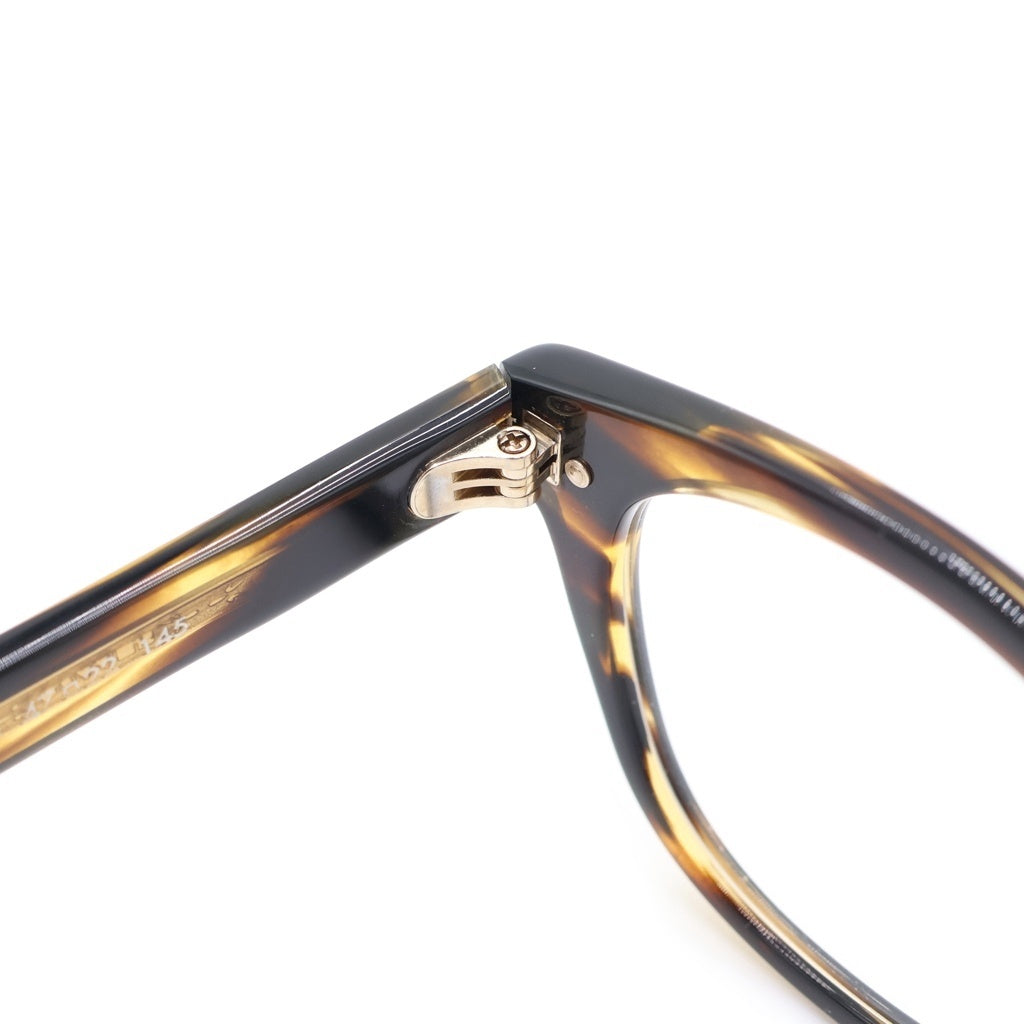 OLIVER PEOPLES(オリバーピープルズ) SHELDRAKE シェルドレイク アジアンフィット ウェリントンフレーム クリアレンズ サングラス メガネ イエロー OV5036A