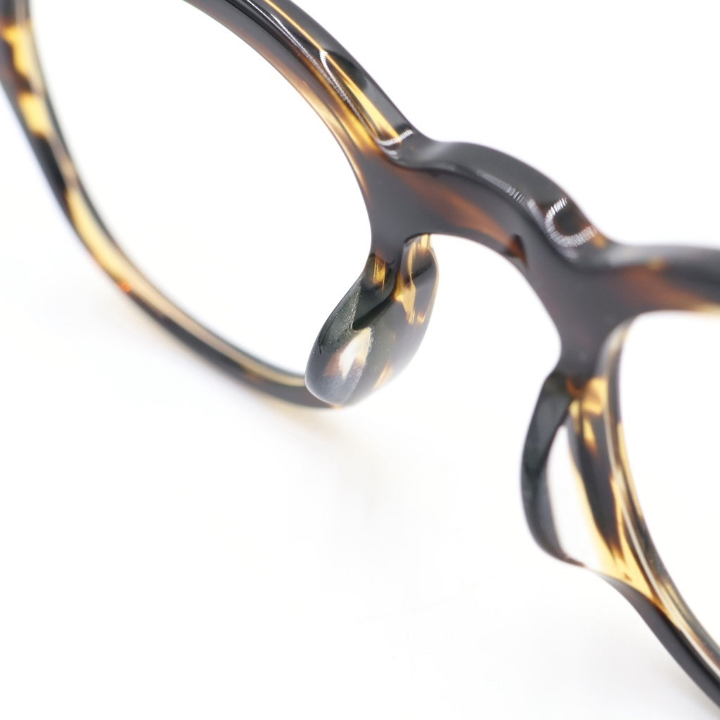 OLIVER PEOPLES(オリバーピープルズ) SHELDRAKE シェルドレイク アジアンフィット ウェリントンフレーム クリアレンズ サングラス メガネ イエロー OV5036A