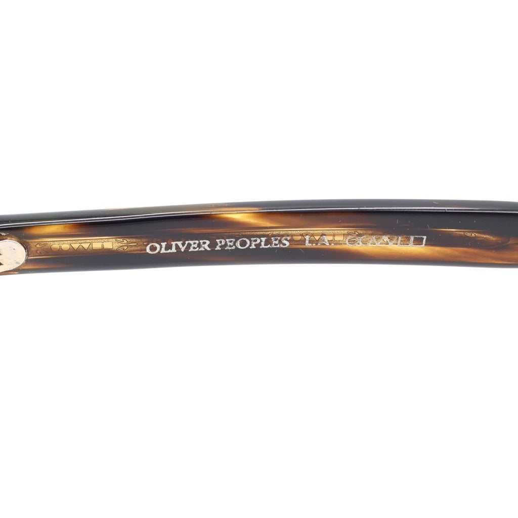 OLIVER PEOPLES(オリバーピープルズ) SHELDRAKE シェルドレイク アジアンフィット ウェリントンフレーム クリアレンズ サングラス メガネ イエロー OV5036A