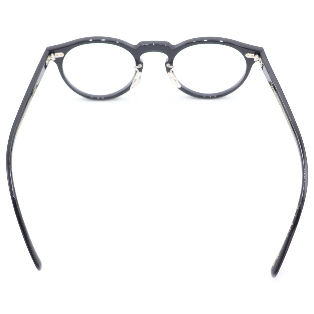 OLIVER PEOPLES(オリバーピープルズ) GREGORY PECK-F グレゴリーペック ボストンフレーム クリアレンズ サングラス メガネ ブラック OV5186F