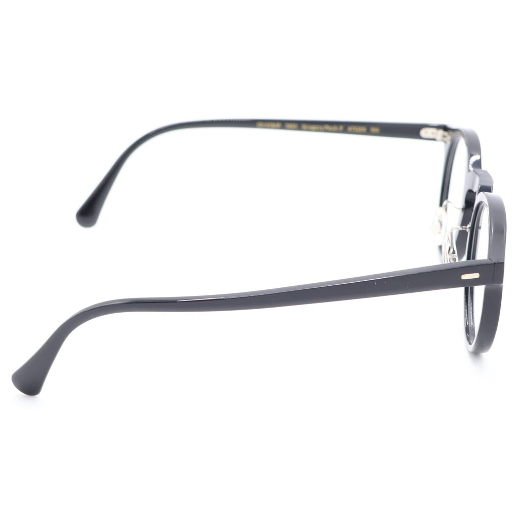 OLIVER PEOPLES(オリバーピープルズ) GREGORY PECK-F グレゴリーペック ボストンフレーム クリアレンズ サングラス メガネ ブラック OV5186F