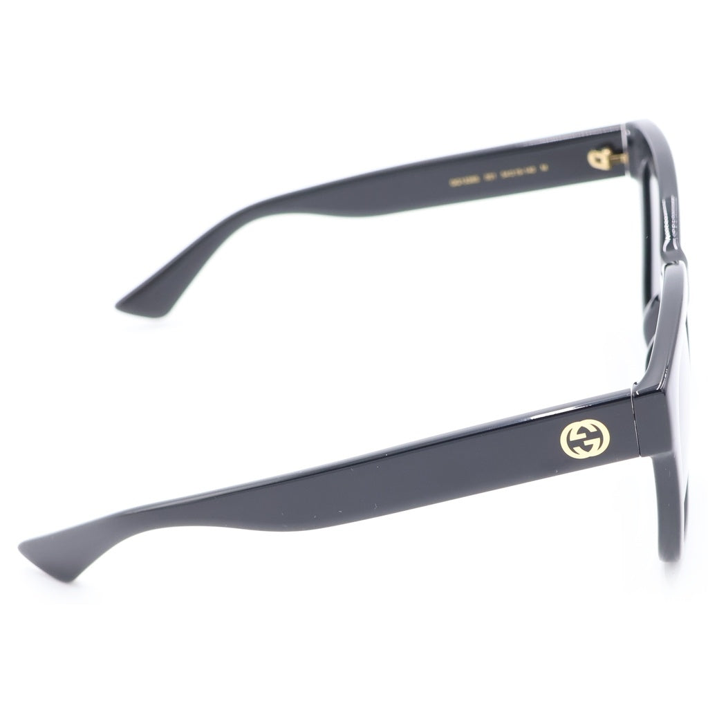 GUCCI(グッチ) GG1338S アジアンフィット ウェリントンフレーム インターロッキングGテンプル カラーレンズ サングラス メガネ ブラック レディース