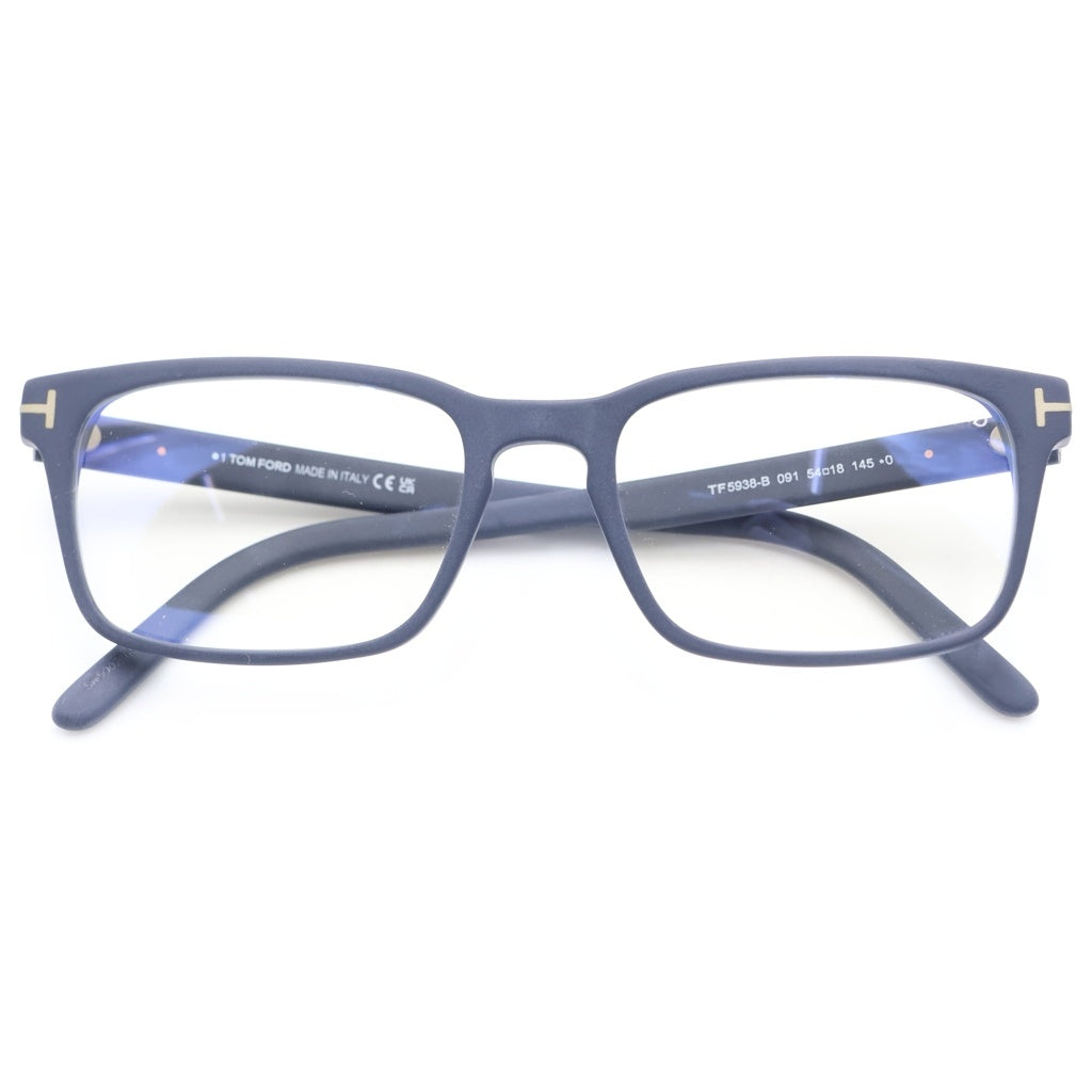 TOM FORD(トムフォード) TF5938-B スクエアフレーム クリアレンズ サングラス メガネ グレー