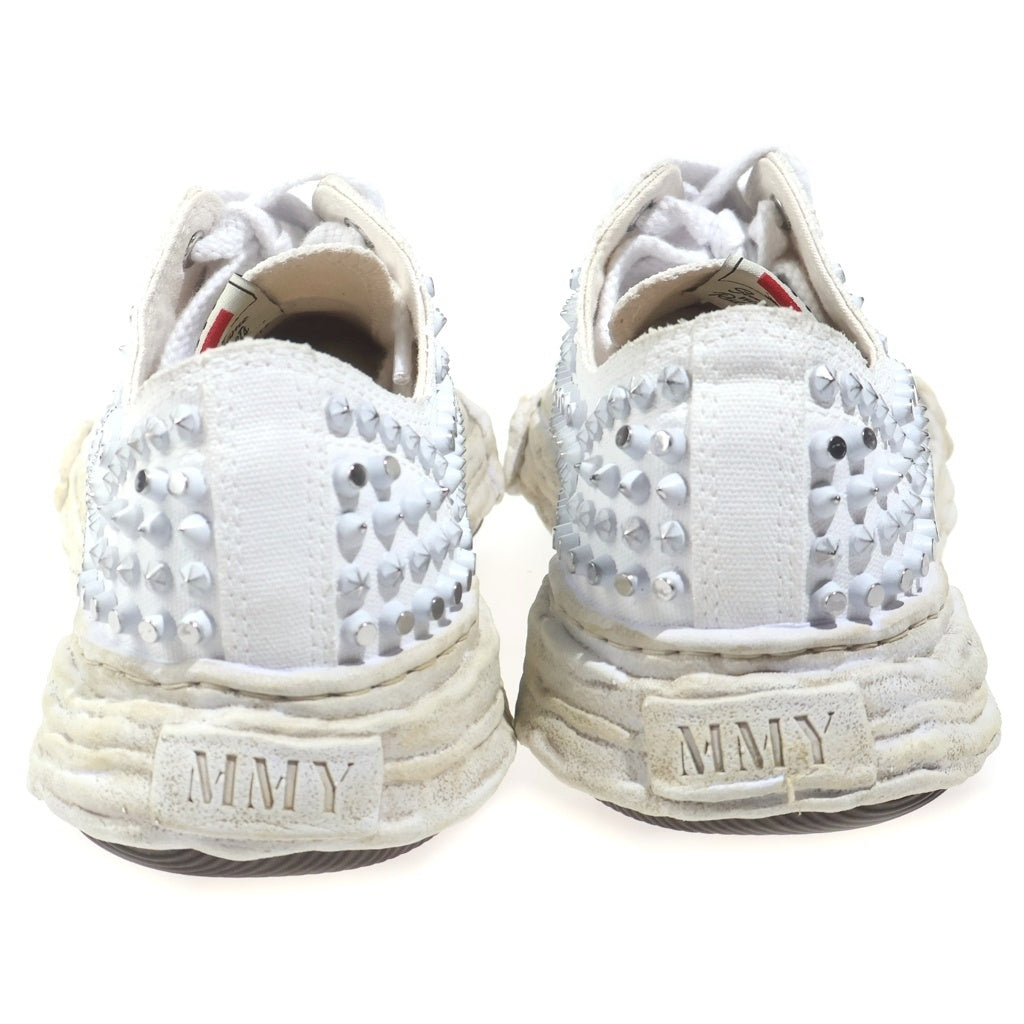MAISON MIHARAYASUHIRO(メゾンミハラヤスヒロ) PETERSON 23 STUDS LOW-TOP ピーターソン23 スタッズ ローカットスニーカー ホワイト 43 A15FW721
