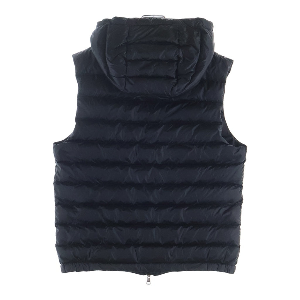 MONCLER(モンクレール) 21AW TIMOTHE GILET ティモテ ジレ ロゴワッペン ジップアップ ダウンベスト ネイビー/トリコロール G10911A10100 C0453