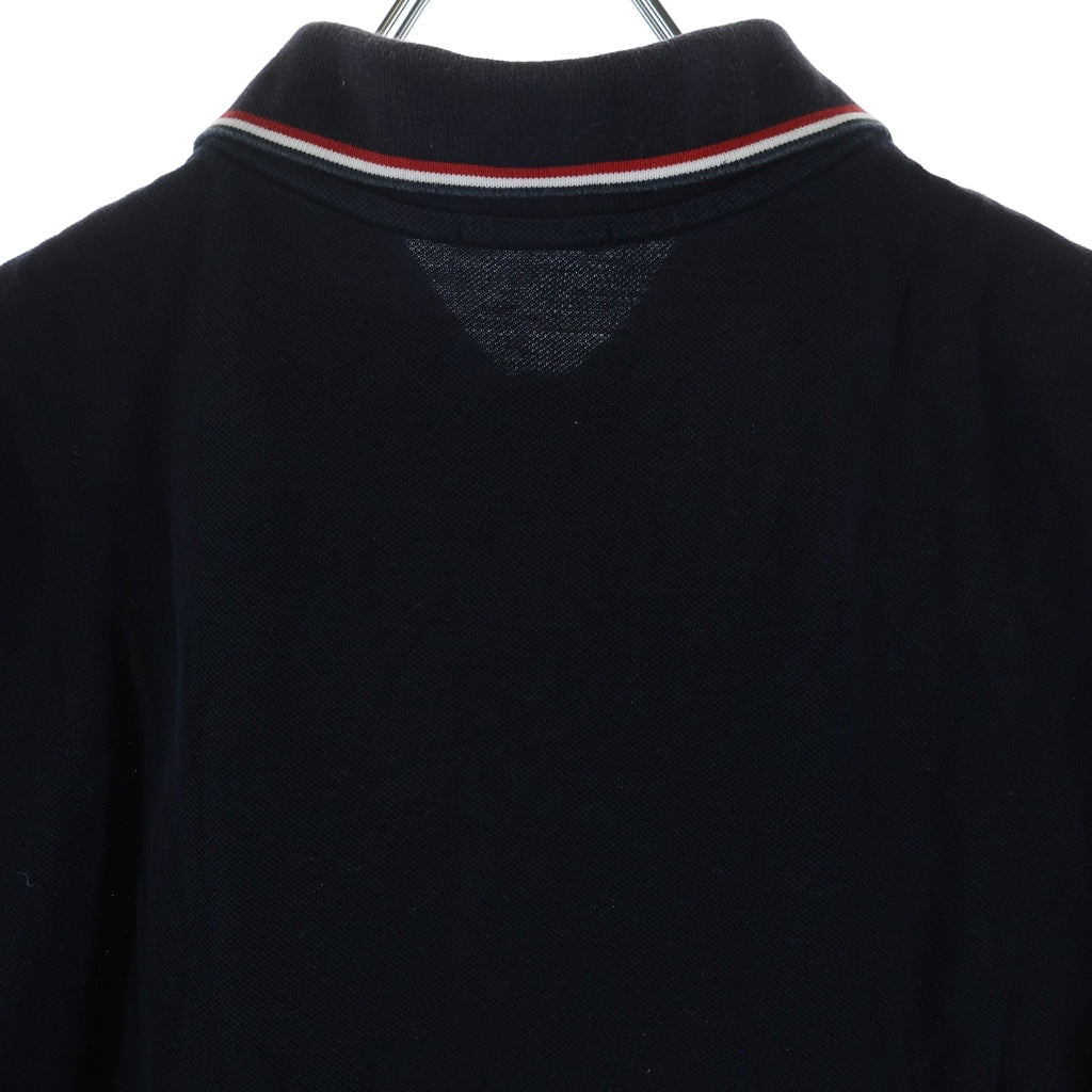 MONCLER(モンクレール) 18AW MAGLIA POLO MANICA CORTA コットン ロゴワッペン 半袖ポロシャツ ネイビー D20918345600 84556
