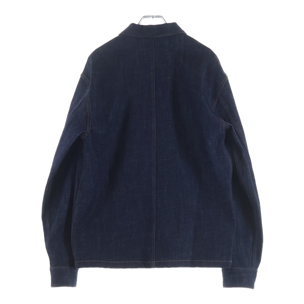DIOR(ディオール) OBLIQUE COTTON DENIM OVERSHIRT オブリーク コットンデニムシャツ ジャケット インディゴ 033D490A226X